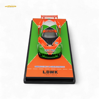 Inno64 Mazda RX-7 LBWK Orange/Green 1:64