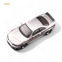 Inno64 Nissan Skyline GT-R R33 "Tuned by Mine's" Silver 1:64