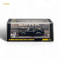 Inno64 Nissan Skyline 2000 GT-R KPGC110 Kenmeri Black 1:64