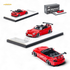 Microturbo Honda S2000 Pandem Rocket Bunny Red 1:64