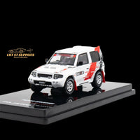 Inno64 Mitsubishi Pajero Evolution Ralliart White 1:64