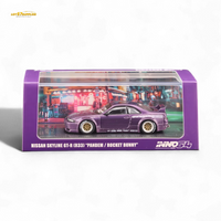 Inno64 Nissan Skyline GT-R R33 Pandem Rocket Bunny Purple 1:64