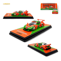 Inno64 Mazda RX-7 LBWK Orange/Green 1:64