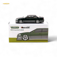 Tarmac Works VERTEX Toyota Mark II JZX100 Dark Green Metallic 1:64