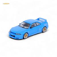 Inno64 Nissan Skyline GT-R R33 Pandem Rocket Bunny Blue 1:64