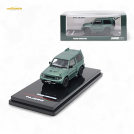 Inno64 Mitsubishi Pajero Evolution Satin Green 1:64