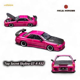 Focal Horizon Nissan Skyline GT-R R32 Top Secret Pink 1:64