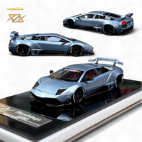 404ERROR Lamborghini Murcielago LBWK Ice Blue Low Spoiler 1:64