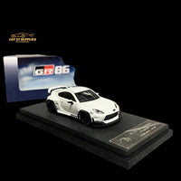 Fuji Toyota GR86 Rocket Bunny Pandem White 1:64