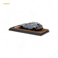 Qidian Model Audi RS6 Avant C7 Cement Grey 1:64