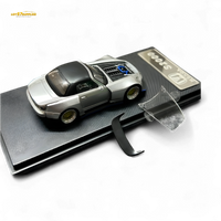 Rhino Model Honda S2000 Wide-Body Roadster Silver 1:64