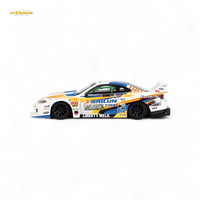 Mini-GT Nissan LB-Super Silhouette S15 Silvia 2023 Formula Drift Japan #895 1:64