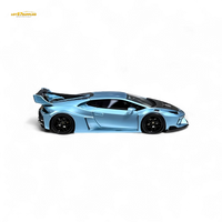Flame Lamborghini Huracan LP610-4 ICE BLUE 1:64