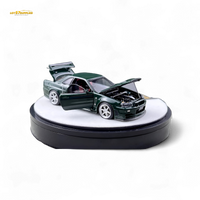 PGM Nissan GTR R34 Z-TUNE - British Green 1:64 Luxury Box 1:64