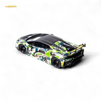 Flame Lamborghini Huracan LP610-4 LWBK WideBody Camouflage 1:64