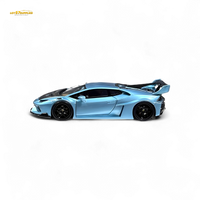 Flame Lamborghini Huracan LP610-4 ICE BLUE 1:64