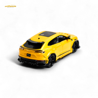 Flame Lamborghini Urus LBWK Giallo Auge Yellow 1:64