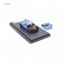 Rhino Model Ford GT40 Blue 1:64