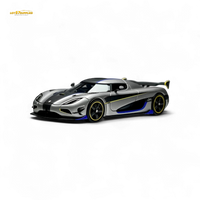 Guo Ji Agera RS Matte Silver Gray 1:64