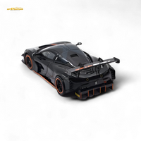CM MODEL McLaren 720S GT3X Black 1:64