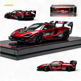 CM Model McLaren Senna GTR Metallic Red 1:64