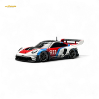 HKM Model Porsche 911 GT3 Rennsport White 1:64