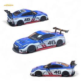 MC LB GTR R35 GT - BRE White Blue Top Livery 1:64