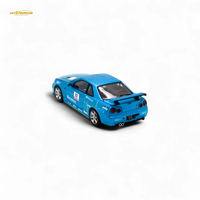 Cool Art Skyline R34 Blue #92 - With Figure 1:64