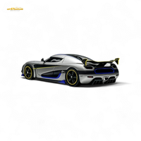 Guo Ji Agera RS Matte Silver Gray 1:64