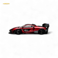 CM Model McLaren Senna GTR Metallic Red 1:64