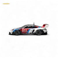 HKM Model Porsche 911 GT3 Rennsport White 1:64