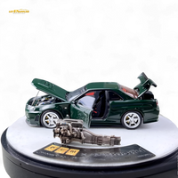 PGM Nissan GTR R34 Z-TUNE - British Green 1:64 Luxury Box 1:64