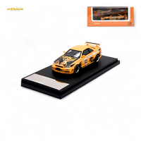 Fast Speed Skyline R34 GT-R Orange Dragon Z 1:64