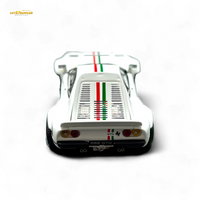 Hone Model 64 288GTO Wide-Body Latte Art White 1:64