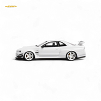 404ERROR Nissan Skyline GT-R R34 Customized White 1:64
