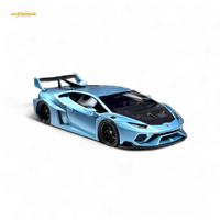 Flame Lamborghini Huracan LP610-4 ICE BLUE 1:64