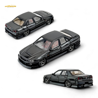 Mortal ER34 Skyline Uras Metallic Black 1:64