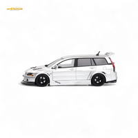 404ERROR Mitsubishi Lancer EVO 9 Wagon Glossy Silver 1:64