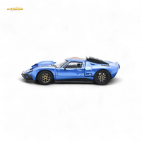 Rhino Model Ford GT40 Blue 1:64