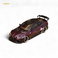 Street Weapon BMW M4 G82 Widebody Dark Purple 1:64