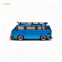 Mortal VW T3 Lowrider Blue 1:64