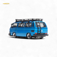 Mortal VW T3 Lowrider Blue 1:64