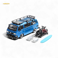 Mortal VW T3 Lowrider Blue 1:64