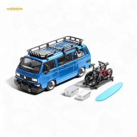 Mortal VW T3 Lowrider Blue 1:64