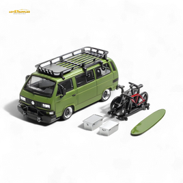 Mortal VW T3 Lowrider Military Green 1:64